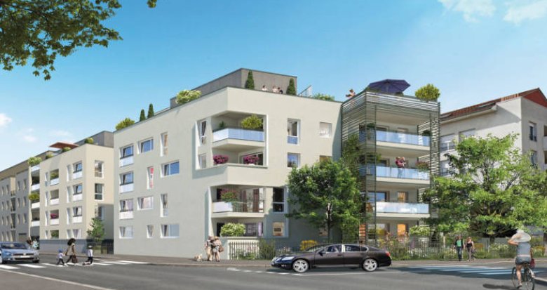 Achat / Vente programme immobilier neuf Vénissieux proche ligne tramway T4 (69200) - Réf. 4937
