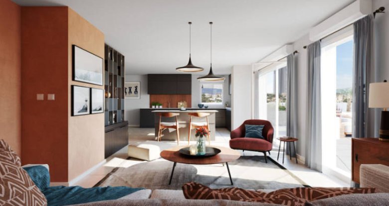 Achat / Vente programme immobilier neuf Vénissieux proche ligne tramway T4 (69200) - Réf. 4937