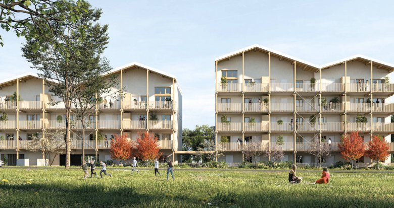 Achat / Vente programme immobilier neuf Villefranche-sur-Saône au coeur de l'éco quartier Montplaisir (69400) - Réf. 7601