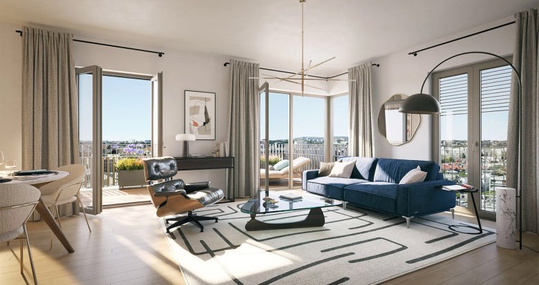 Achat / Vente programme immobilier neuf Villeurbanne à 3 minutes à pied du métro A et du tramway T6 (69100) - Réf. 12752