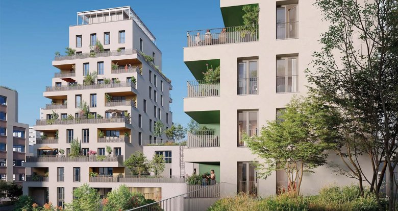 Achat / Vente programme immobilier neuf Villeurbanne à 3 minutes à pied du métro A et du tramway T6 (69100) - Réf. 12752