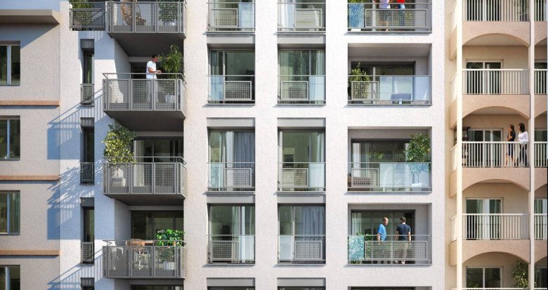 Achat / Vente programme immobilier neuf Villeurbanne à 5 min à pied du tram T3 vers le centre de Lyon (69100) - Réf. 11920