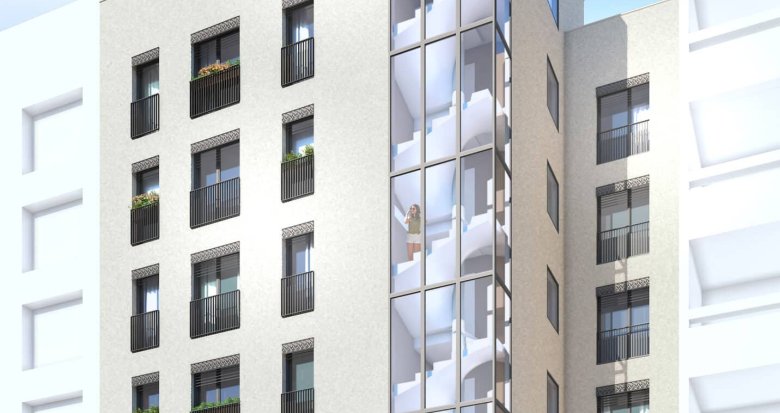 Achat / Vente programme immobilier neuf Villeurbanne à 800m du métro A Gratte-Ciel (69100) - Réf. 7599