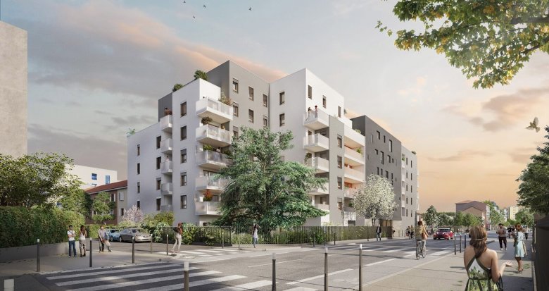 Achat / Vente programme immobilier neuf Villeurbanne à deux pas du campus de La Doua (69100) - Réf. 13051