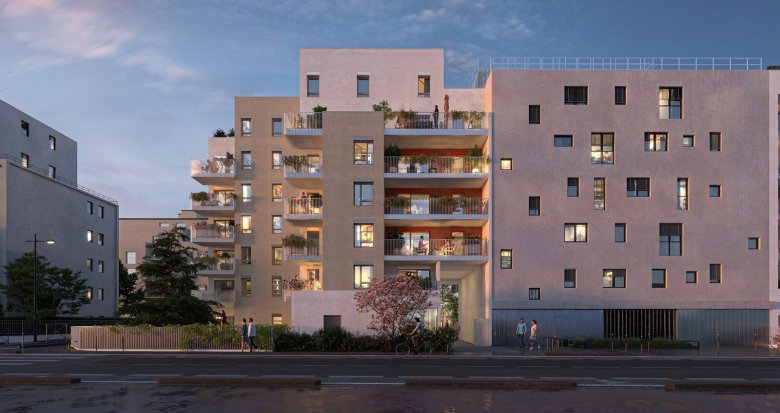 Achat / Vente programme immobilier neuf Villeurbanne à deux pas du campus de La Doua (69100) - Réf. 13051