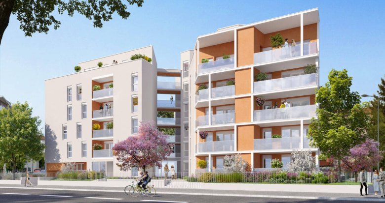 Achat / Vente programme immobilier neuf Villeurbanne à deux pas du Campus de LyonTech-La Doua (69100) - Réf. 6573
