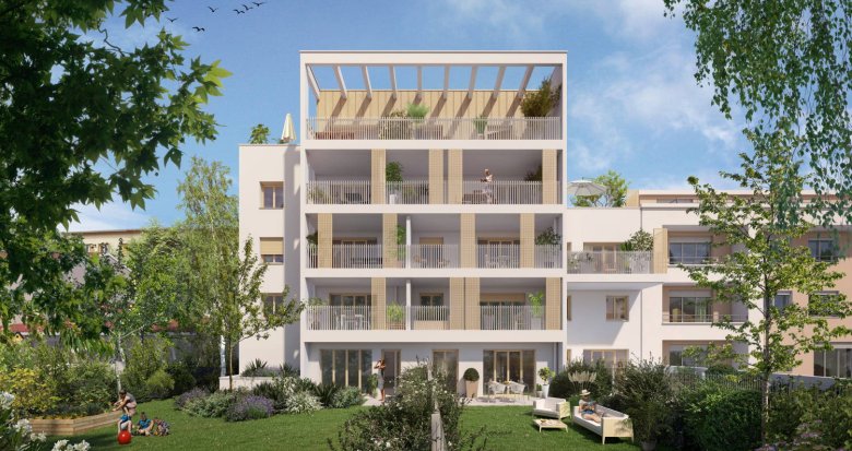 Achat / Vente programme immobilier neuf Villeurbanne au coeur de Croix Luizet (69100) - Réf. 6776
