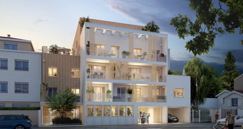 Achat / Vente programme immobilier neuf Villeurbanne au coeur de Croix Luizet (69100) - Réf. 6776