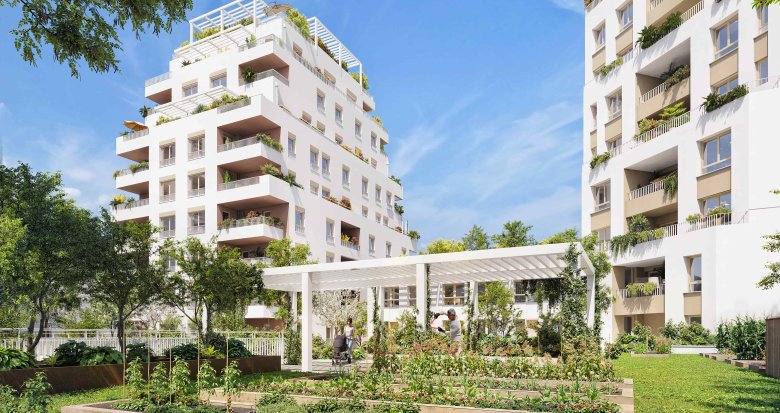 Achat / Vente programme immobilier neuf Villeurbanne Gratte-Ciel à 3 min à pied du métro A (69100) - Réf. 8251