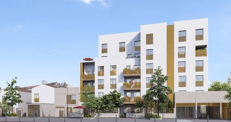 Achat / Vente programme immobilier neuf Villeurbanne proche du Parc Nathalie Gauthier (69100) - Réf. 7130