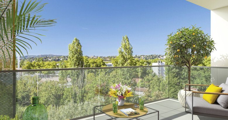 Achat / Vente programme immobilier neuf Villeurbanne quartier Croix-Luizet à 4 min à pied du tram T1 (69100) - Réf. 11359