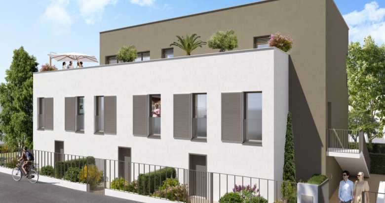 Achat / Vente programme immobilier neuf Villeurbanne secteur Croix-Luizet proche La Doua (69100) - Réf. 6327