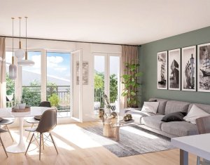 Achat / Vente programme immobilier neuf Décines-Charpieu à 10 min à pied du tram T7 et T3 (69150) - Réf. 12972