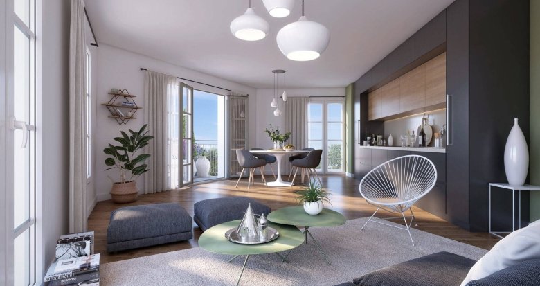 Achat / Vente programme immobilier neuf Bron à 20 min en bus de la Part-Dieu (69500) - Réf. 12466