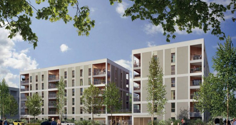 Achat / Vente programme immobilier neuf Bron à 20 min en bus de la Part-Dieu (69500) - Réf. 12466