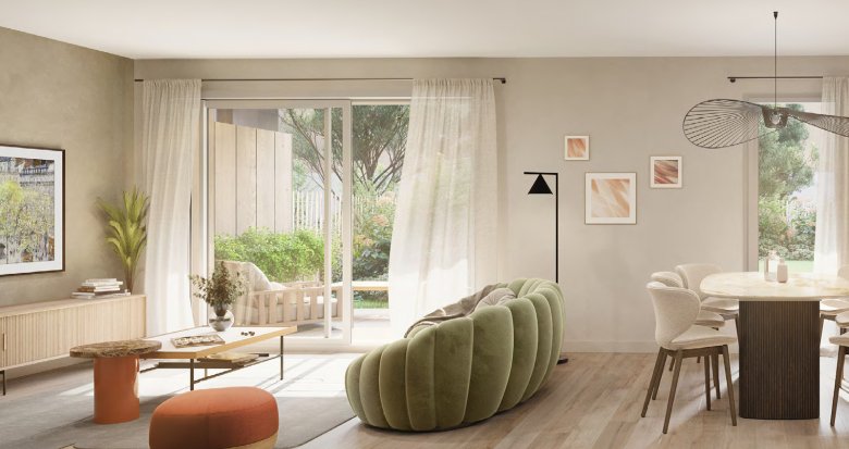 Achat / Vente programme immobilier neuf Chaponost cadre verdoyant à deux pas du Parc du Boulard (69630) - Réf. 13102