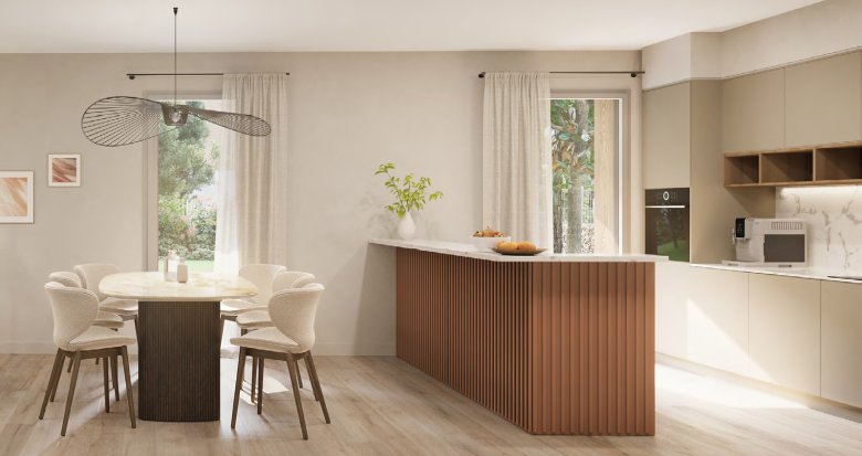 Achat / Vente programme immobilier neuf Chaponost cadre verdoyant à deux pas du Parc du Boulard (69630) - Réf. 13102