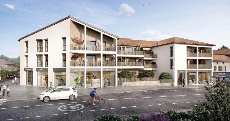 Achat / Vente programme immobilier neuf Craponne proche du centre et du Sentier de l’Yzeron (69290) - Réf. 12617