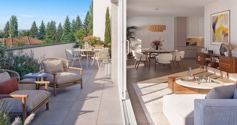 Achat / Vente programme immobilier neuf Genas à 25 minutes de Lyon (69740) - Réf. 12669