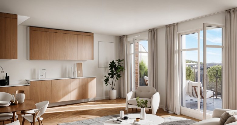 Achat / Vente programme immobilier neuf Lyon 7e à 20 min à pied de la gare Jean Macé (69007) - Réf. 12897