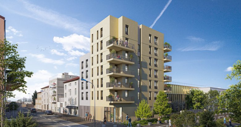 Achat / Vente programme immobilier neuf Lyon 7e à 20 min à pied de la gare Jean Macé (69007) - Réf. 12897