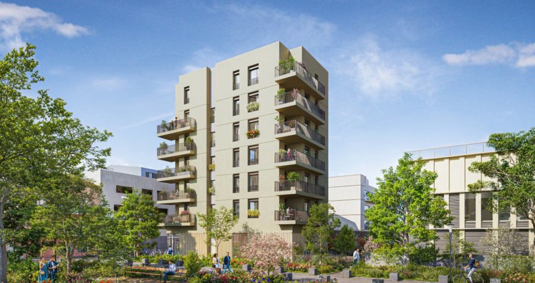 Achat / Vente programme immobilier neuf Lyon 7e à 20 min à pied de la gare Jean Macé (69007) - Réf. 12897