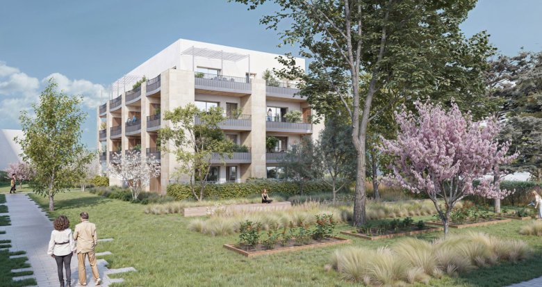 Achat / Vente programme immobilier neuf Sainte-Foy-lès-Lyon à 10 min à pied du Vallon des Sources (69110) - Réf. 13022