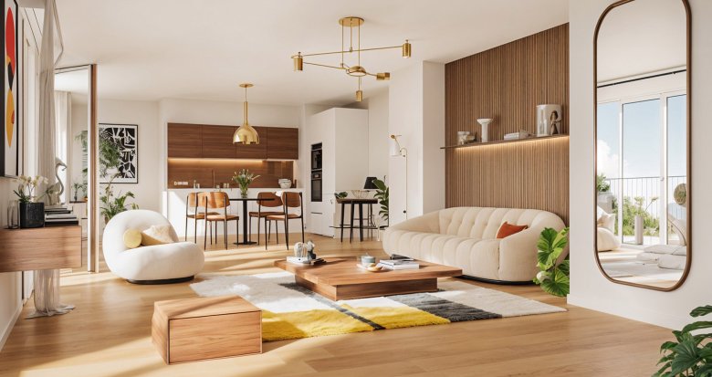 Achat / Vente programme immobilier neuf Sainte-Foy-lès-Lyon à 10 min à pied du Vallon des Sources (69110) - Réf. 13022