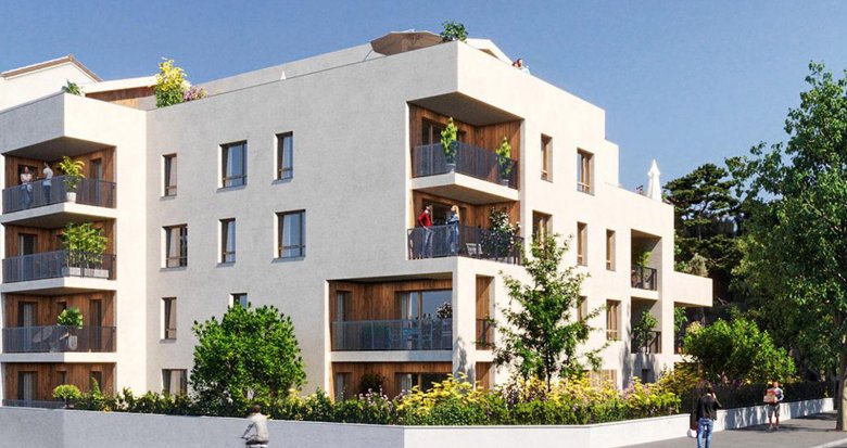 Achat / Vente programme immobilier neuf Vénissieux à 20 min de Bellecour en métro D (69200) - Réf. 13026