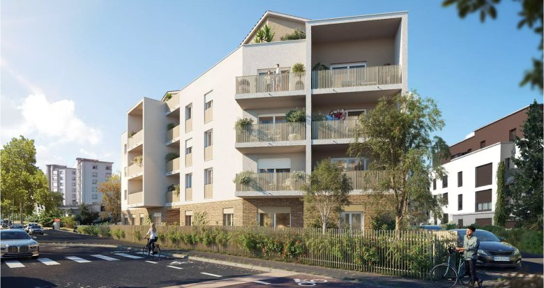 Achat / Vente programme immobilier neuf Vénissieux au pied du métro Parilly (69200) - Réf. 13444