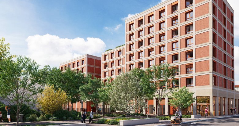 Achat / Vente programme immobilier neuf Villeurbanne résidence étudiante à 200 mètres du tram T6 (69100) - Réf. 12460